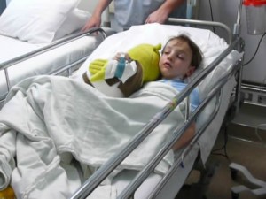 Matthew in Hospital