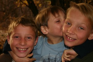 Matthew with Brothers